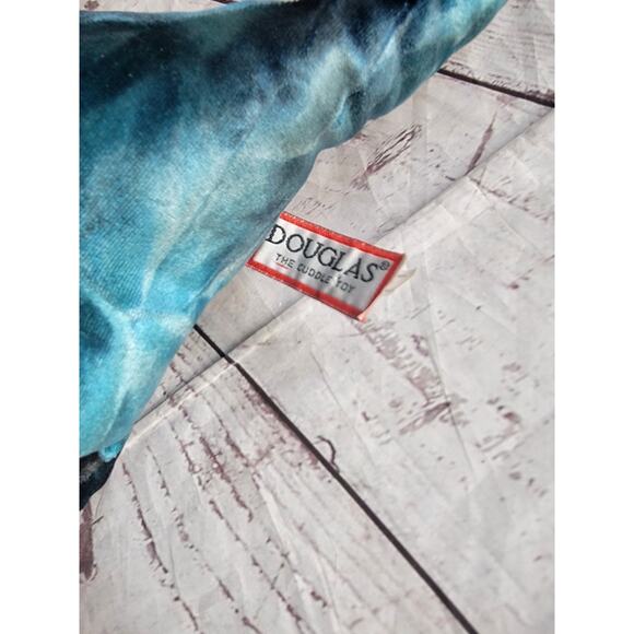 Dragon Plush by Douglas Cuddle Toys Jade Stuffed Animal Blue Green Silver - Picture 6 of 7